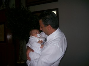 Proud Uncle Nick with Nico
